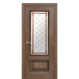 Usa interior Romula 1 Vitralii Stejar Chestnut