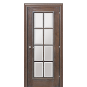 Usa interior Romula 5 Sticla Fazeta Stejar Gri