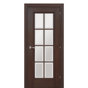 Usa interior Romula 5 Sticla Fazeta Stejar Coniac